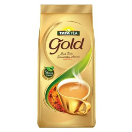 Tata Tea Gold Assam Teas With Gently Rolled Aromatic Long Leaves, Rich Aromatic Chai, Black Tea, 500g 